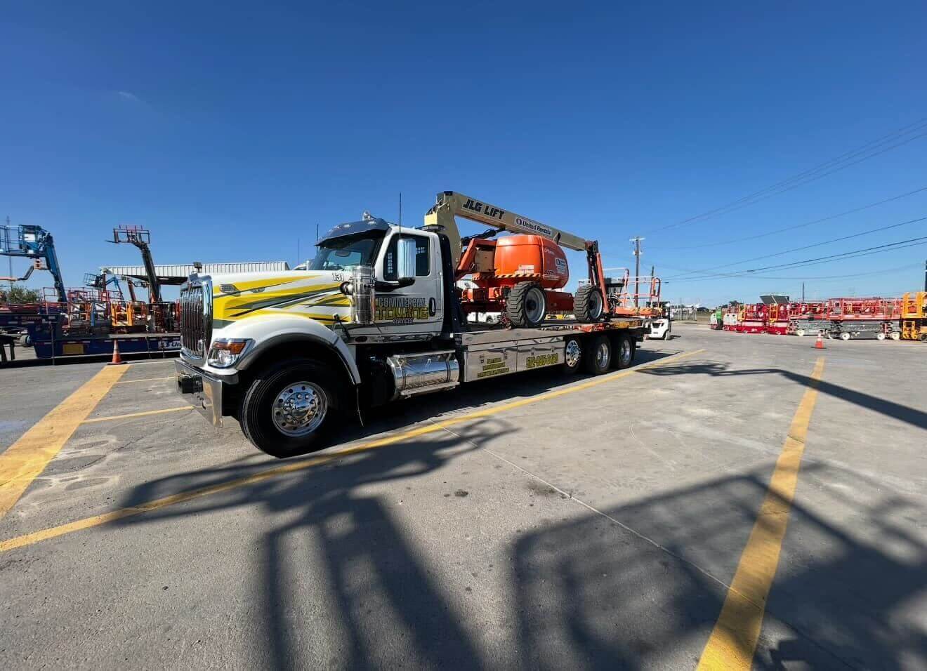 Heavy Equipment Hauling Austin TX